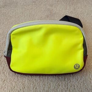 Lululemon Athletica Yellow Crossbody Bag